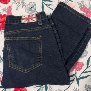 Machine Jeans Dark Blue Super Low Rise Skinny Straight